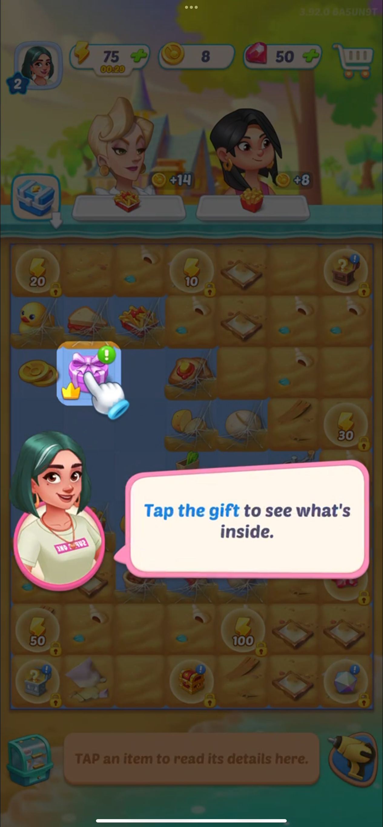 A Gossip Harbor generator on a recharge timer.