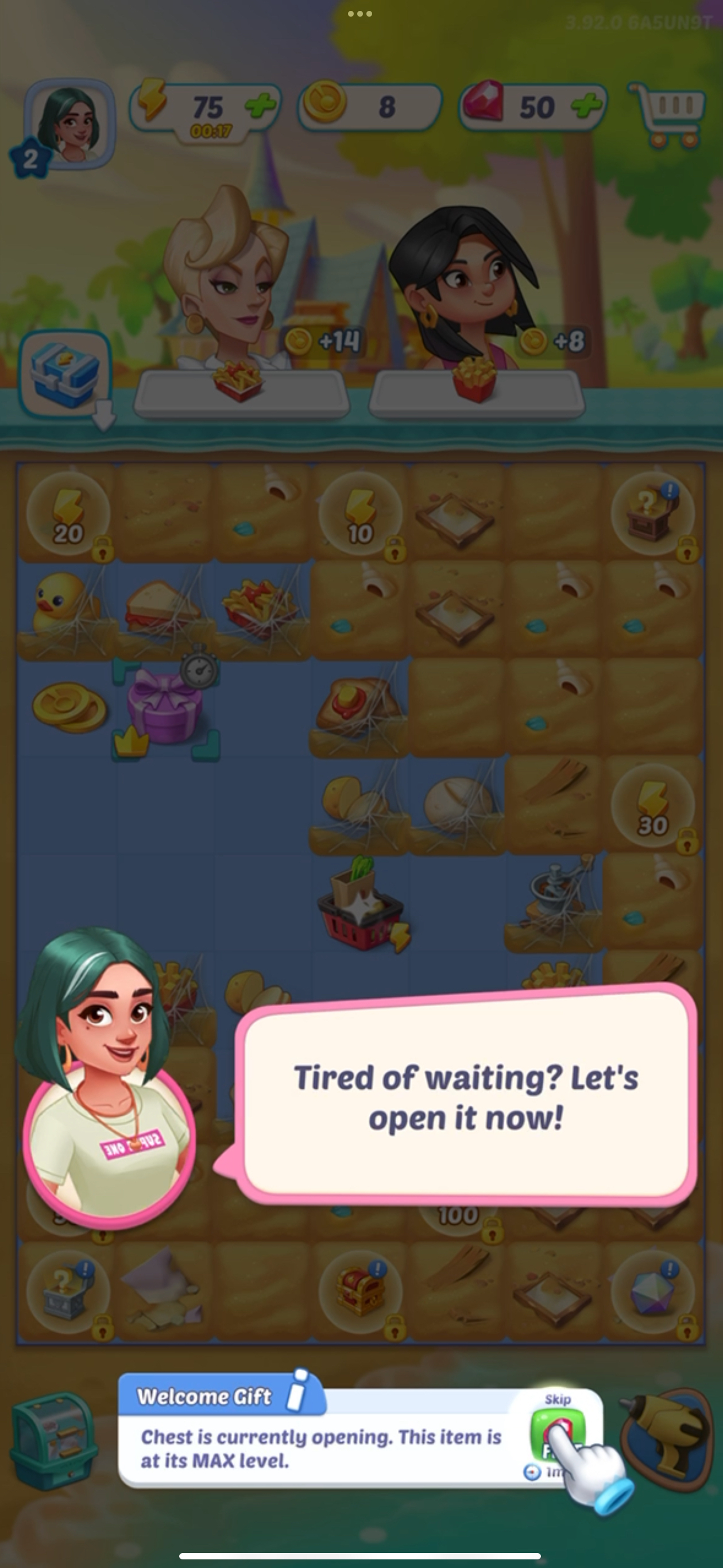 Another Gossip Harbor time-locked reward.