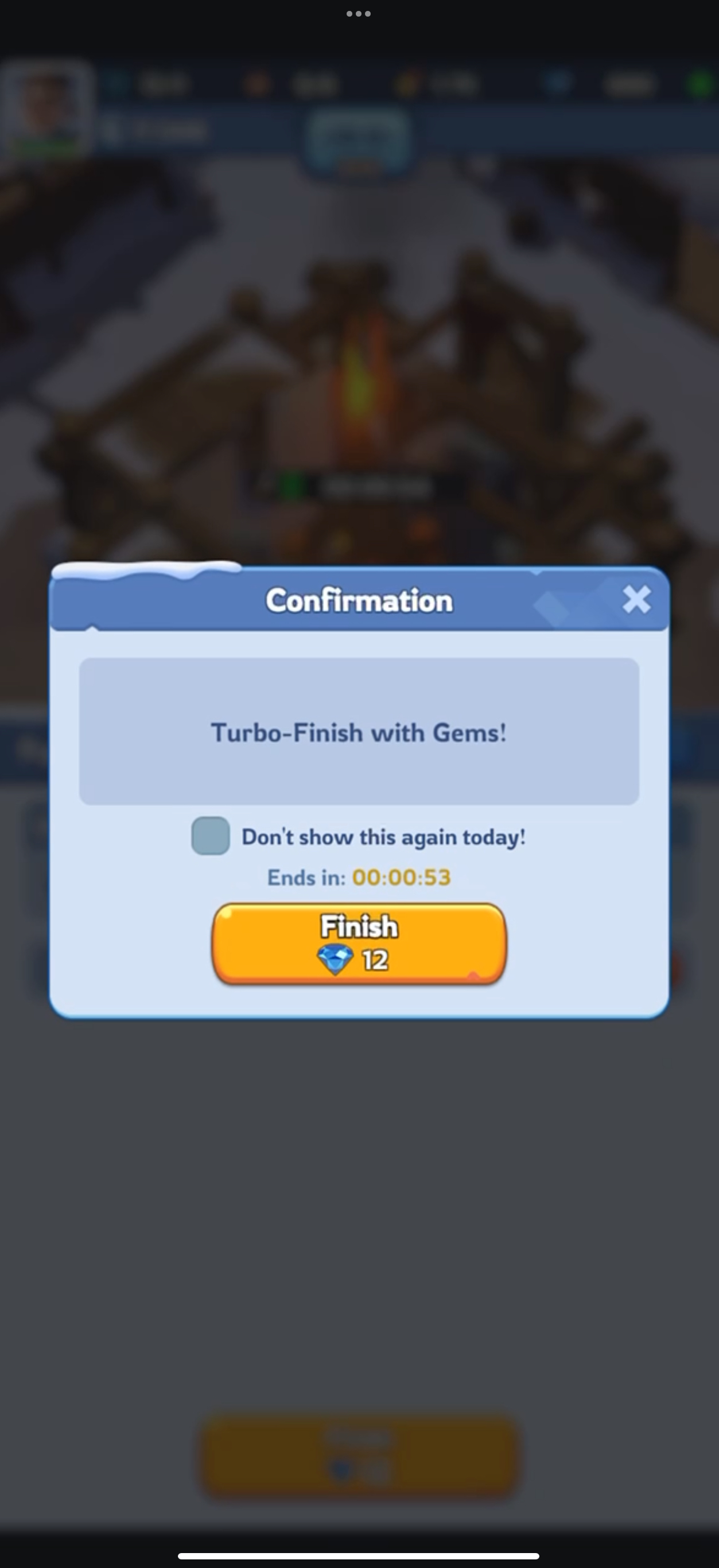 A Whiteout Survival turbo / auto-battling feature.